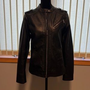 Maurices “leather” jacket size small NWT